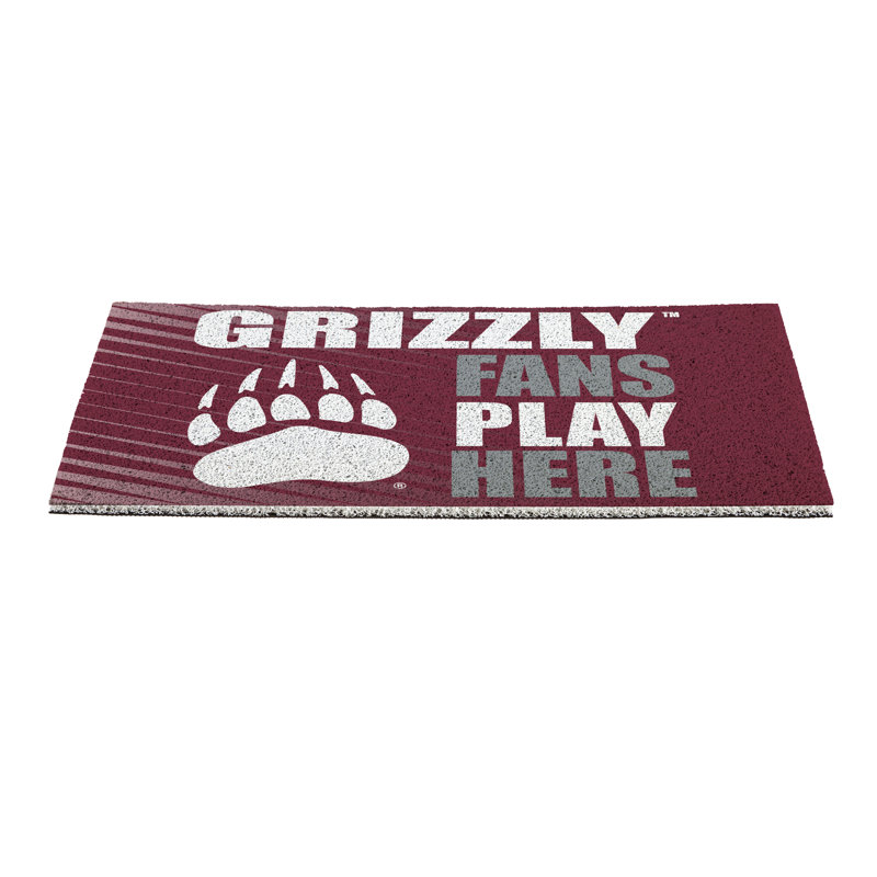 Tapis en PVC de l'Université de Montana, 28 po x 16 po