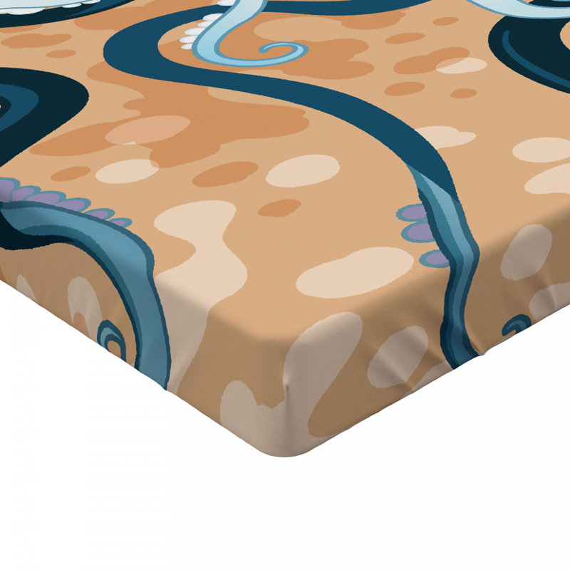Drap-housse en microfibre Octopus, Drap-housse simple TG