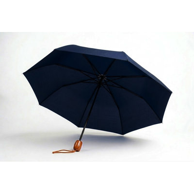 Mini Umbrella - Compact, Waterproof Travel Umbrella For Light Rain, Suitable For Women's Purse And Pocket- Navy Blue