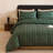 Comforter Set Geometric Bedding Set 3 Pieces Strips Grid Comforter Set-115712542-115712538