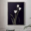 Tulip Pose I Framed Print - Solid Wood 48154-1990261836
