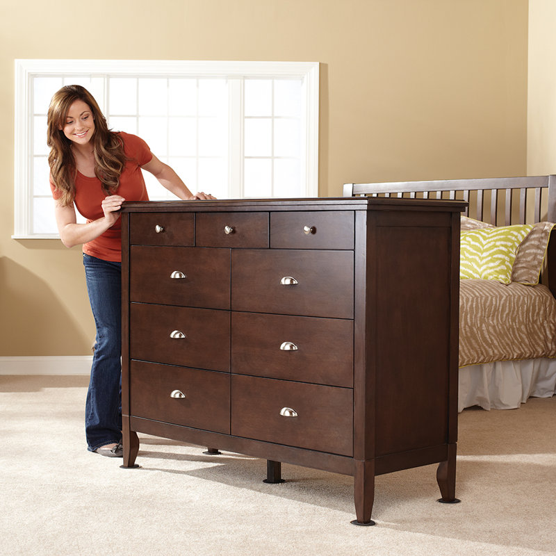 Tan Assorted Size Reusable Furniture Sliders Set
