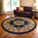Northington 1191 Traditional Oriental Navy Area Rug