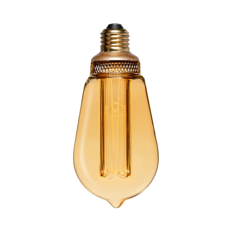 4 Watt (20 Watt Equivalent), ST64 LED Dimmable Light Bulb, E26/Medium (Standard) Base