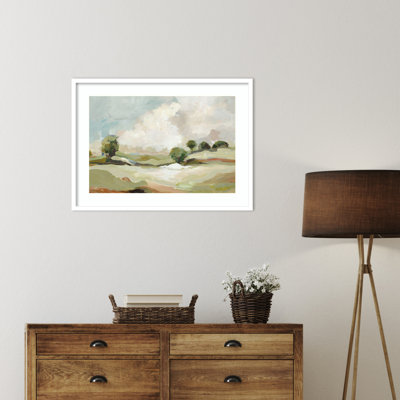 Pastoral Land Print by Allison Pearce