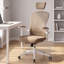 Chaise de bureau ergonomique en filet avec appui-tête réglable, accoudoirs relevables à 90 °, chaise de bureau pivotante à base en métal-124146924
