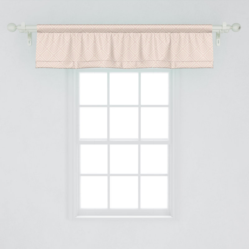 Cantonnière Ambesonne Shabby Flora, L 42 po x L 12 po
