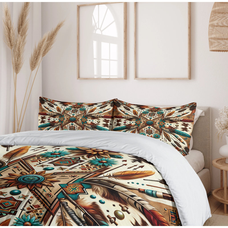 Rustic Duvet Cover, Queen Duvet Cover + 2 Standard Shams