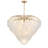 Boa 15-Light Chandelier in Warm Brass by Breegan Jane