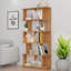 Bibliothèque moderne à 5 niveaux avec base de rangement robuste-129936501