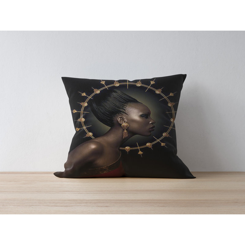 Housse de coussin décorative, 50% polyester / 50% coton, 16,9 po x 16,9 po | Impression numérique, lavable à la machine à 86 ° F | Parfait pour la décoration intérieure, le salon et la chambre à coucher, tissu doux et durable
