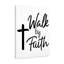 Walk By Faith - Wrapped Canvas Print-1294983635