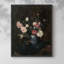 Imprimé floral rétro L III - impression de cadre photo simple-1271944720-1271944733