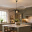 Carlose 1-Light Hat-Shaped Kitchen Island Pendant-1055334489