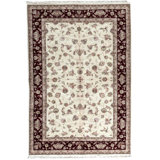 Handmade Silk and Wool Oriental Area Rug