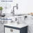 Single Handle Pull Out Kitchen Faucet With Unique 90° Swivel Sprayer Head In Three Function Modes-105707070