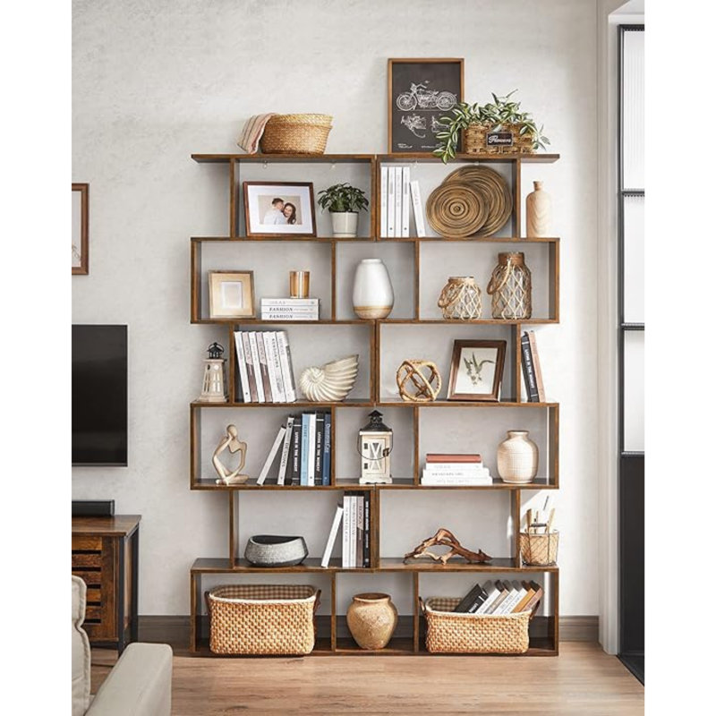 Serenay 75cm H x 9.4cm W Bookcase
