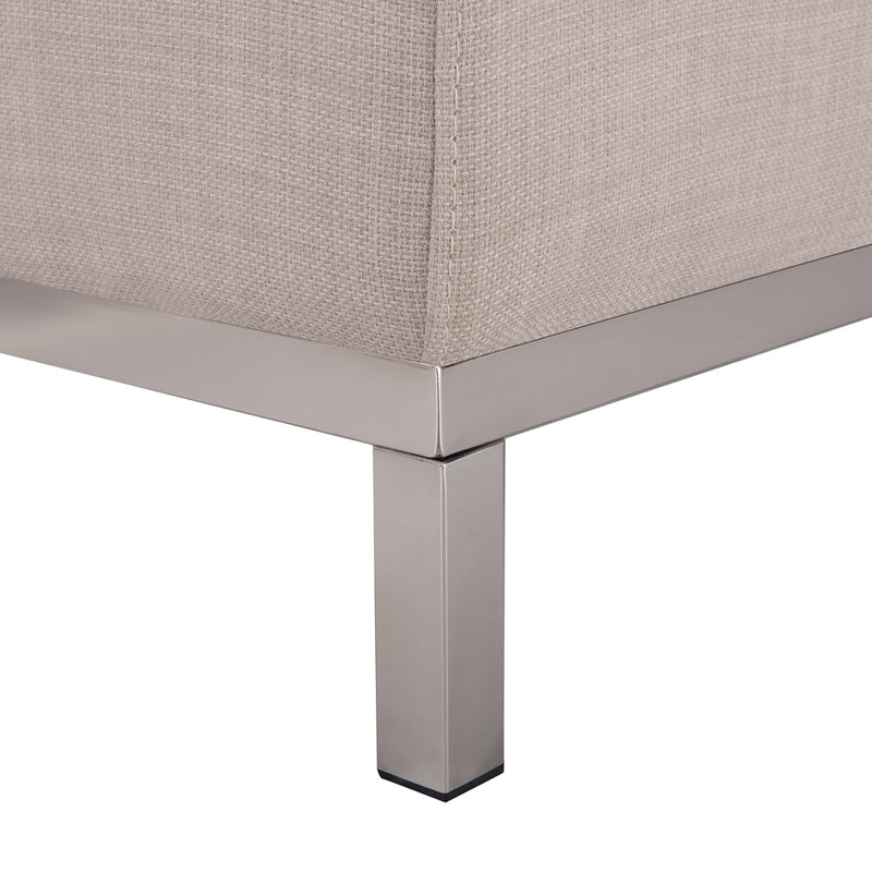 Kenna 4 Seater Corner Sofa , Beige, Left hand facing