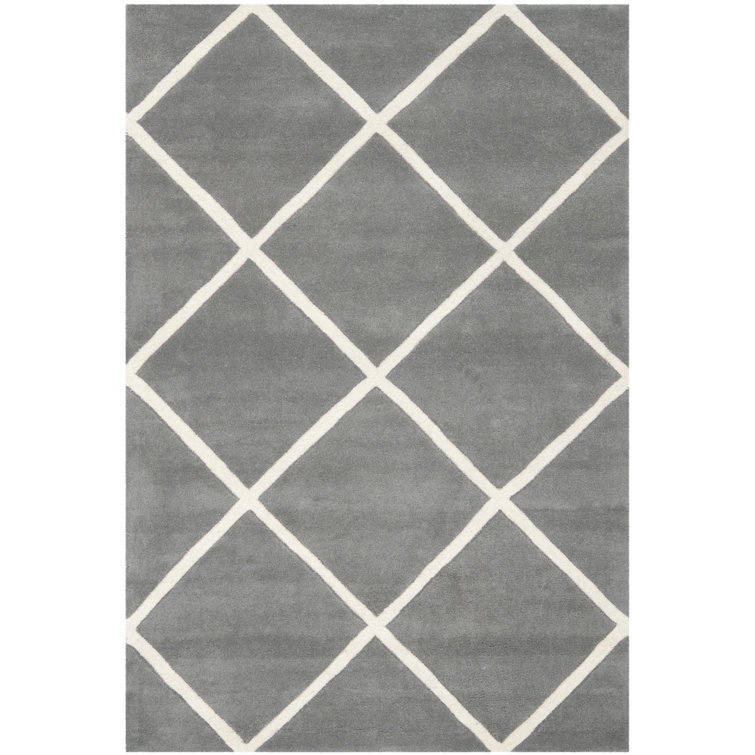 Khan Geometric Wool Hand Woven Area Rug