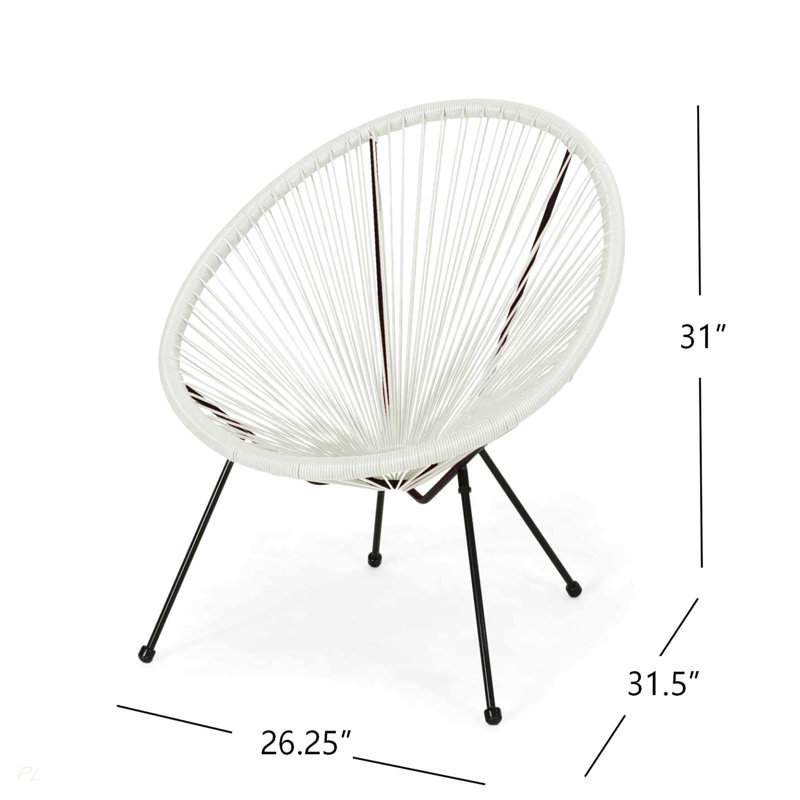 Chaise Anson (ensemble de 2) - Blanc