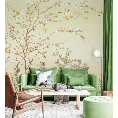 Murale de papier peint Blossom Pastel Garden