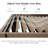 10X12 FT Outdoor Louvered Pergola With Adjustable Louvers-Brown-125104455-125104463