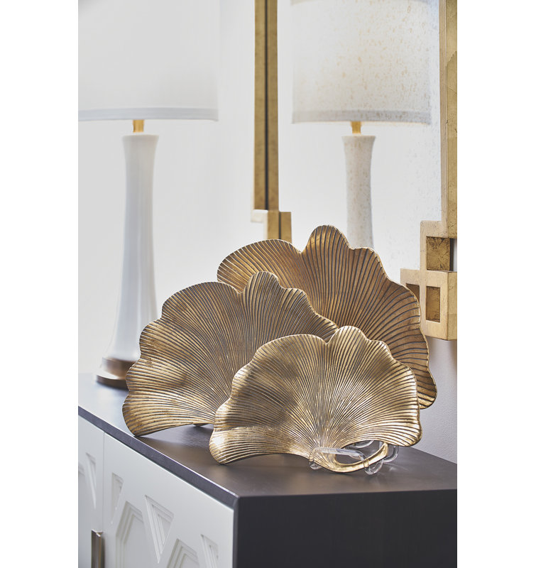 Lotus Ceramic Decorative Tray