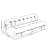 Modern Simple Light Luxury Cream Style Sofa-109310375