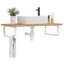 Aleazay 100cm Solid Wood Bathroom Vanity Top-1497923258