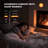 Recessed or Wall Mounted Electric Fireplace Heater with Remote Control-375069979