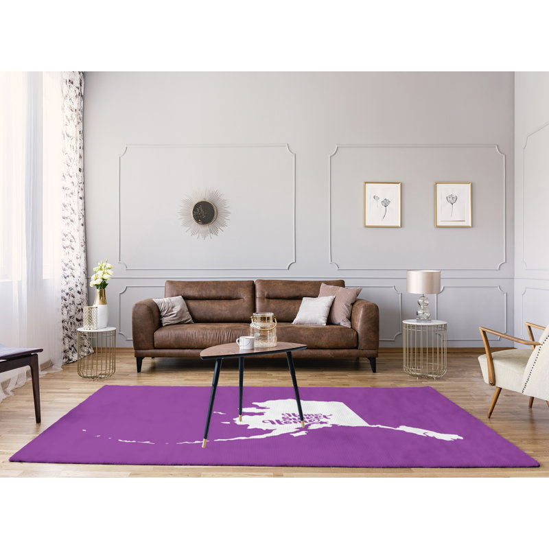 Chenille Indoor Rug, Rectangle 4' x 6'