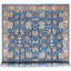 Tapis oriental bleu noué à la main 10 pi 3 po x 13 pi 10 po, motif persan antique noué à la main, teinture végétale, velours zéro, tondeuse basse