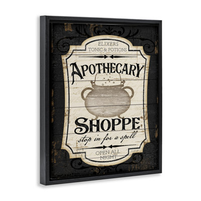 Enseigne d'apothicaire Shoppe Spooky
