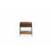 Cora Solid Wood Top End Table with Storage