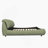 Green Queen Bed