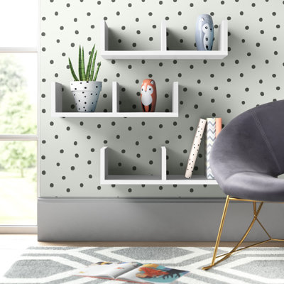 3 Piece Square Floating Shelf