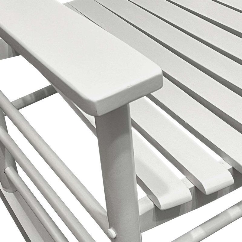 Fauteuil à bascule Balcony Porche, Blanc