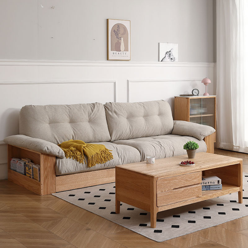 Modern Minimalist Grey Sofa