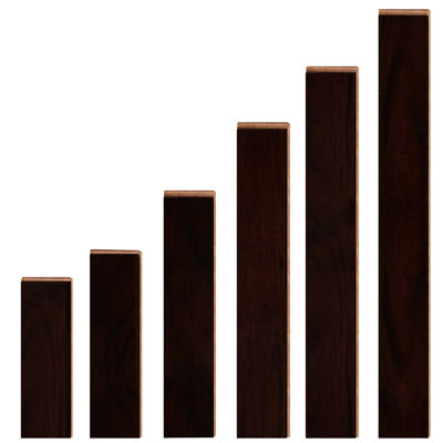 Mahogany 5/8" Thick x 4-1/3" Wide x Varying Length Solid Hardwood Flooring