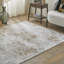 Edgeworth Abstract Machine Woven Cream Beige Brown Area Rug-1198747829