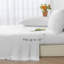 Ensemble de draps soyeux en rayonne de bambou rafraîchissant avec taie d'oreiller-108936207-108936213