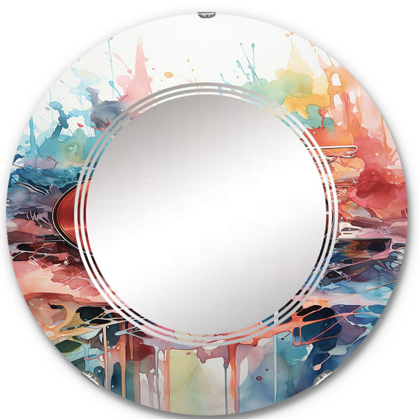 Bless international Seychelles Round Wall Mirror | Wayfair