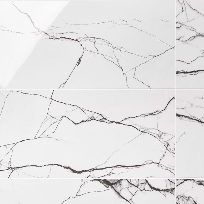 Drama Breach 12x24 Polished Porcelain Tile