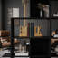 Ensemble de 2 serre-livres dorés en céramique dorée, base antidérapante, finition dorée miroir, bibliothèque pour la maison, bureau et tablette