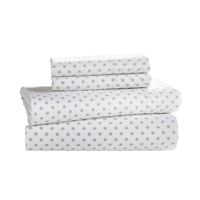 Ensemble de draps 100% coton percale Heart 144