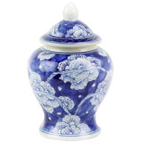 Handmade Porcelain China Ginger Jar
