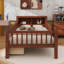 Lit simple avec rangement intégré pour la tête de lit et deux tiroirs sous le lit-1615546574