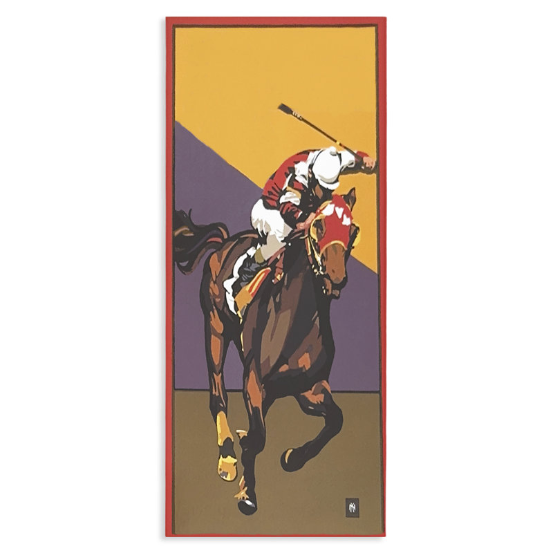 Toile extensible The Race, conception de Jadei, H 30 po x l 13 po
