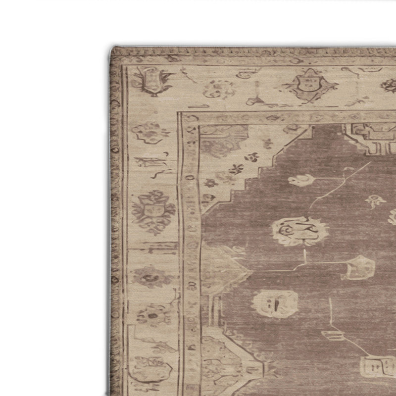 Tapis gris intérieur et extérieur surteint, Rectangle 4pi x 6 pi