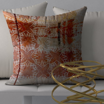 Abstract Reversible Throw Pillow